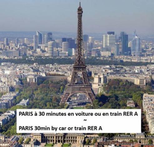 Appartement A 5 Min De Disney Proche Paris シャントルー・アン・ブリ エクステリア 写真